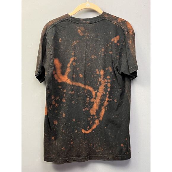 AC/DC For Those About To Rock Concert T‎ Shirt Medium Bleached Cut 2009 Rockware - Picture 2 of 6